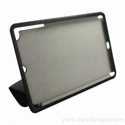 Mini Flip Multifunction Leather Case for iPad/Three Fold to Stand, Comes in Black/Blue/Orange Colors